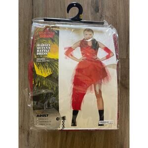 Harley Quinn’s Battle Dress Spirit Halloween Costume Size Medium
